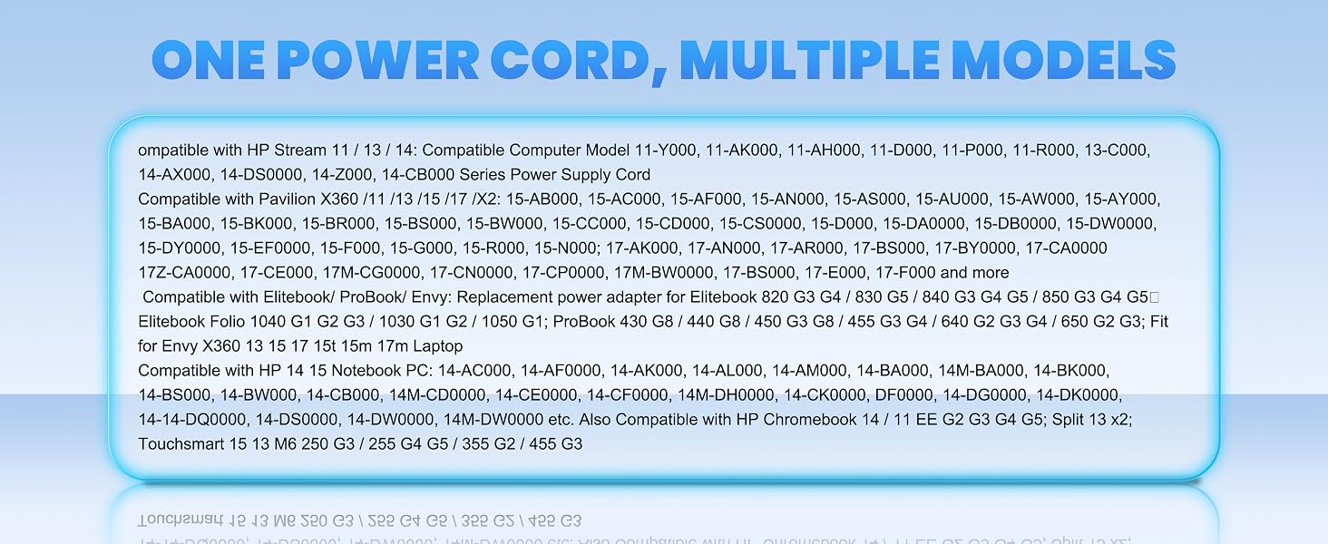 hp laptop charger