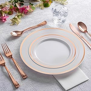 Plastic Cutlery Heavy Duty - 160 Piece Plastic Silverware - Plastic Utensils - Plastic Cutlery