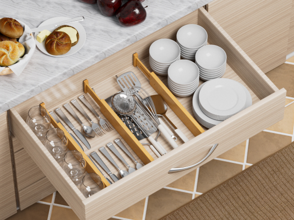 bamboo drawer dividers