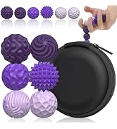 Silicone Magnetic Balls, Fidget Toys for Adults & Teens, 6PCS Stress Balls Sensory Toy, Quiet Mag...