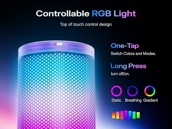 usb gaming microphone for pc purple