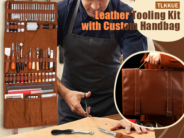 TLKKUE Leather Tooling Kit