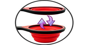 measuring cups silicone collapsible