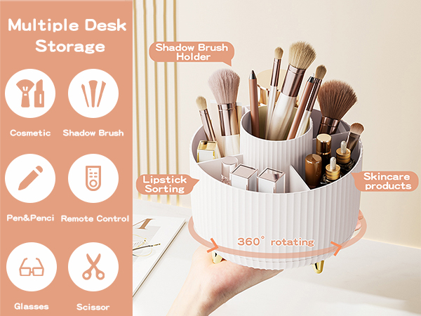 makeup brush organizer