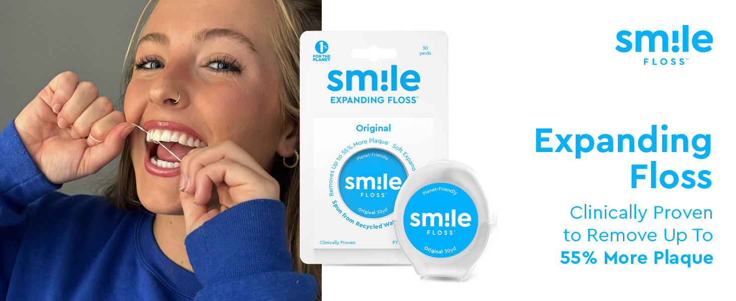 expanding dental floss