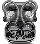 Jesebang Wireless Earbuds, Bluetooth 5.3 Headphones, 2024 Wireless Earphones HiFi Stereo Sound wi...