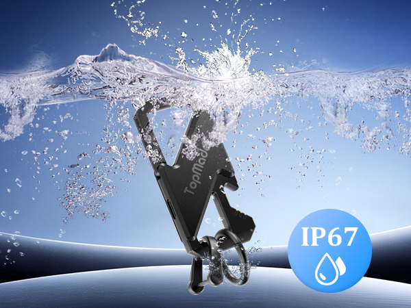 Certified IP67 Waterproof
