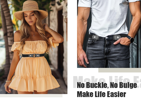 no buckle belt