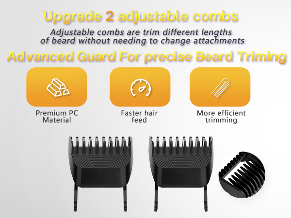 Beard Trimmer for Men Adjustable