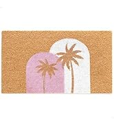 THEODORE MAGNUS Door Mat - Welcome Mat for Front Door with Non-Slip Backing - Durable Spring & Su...