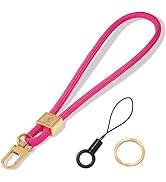 Fishent Keychain Wristlet lanyard, Cute Key Chain Holder, Upgraded Woven Wrist Lanyard for Keys, ...