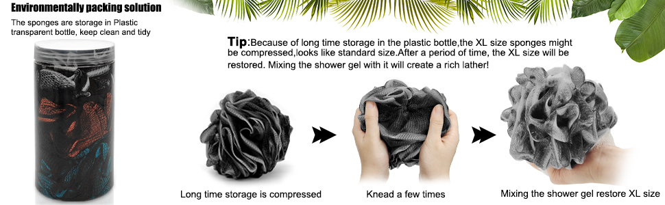 Loofah Bath Shower Sponge