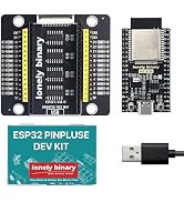 Lonely Binary ESP32 Gold Edition with Breakout Board/PinPulse Shield WiFi Bluetooth Development B...