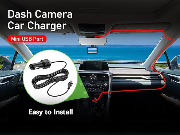 Dash Camera Car Charger