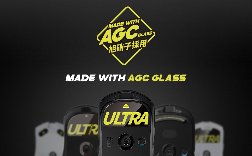 Glass mouse skate logitech g pro 2