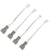 NuIth Aftermarket Door Speaker Wiring Adapter Compatible with 1992-1999 Ford F150/Explorer/Mustan...