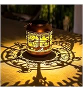 French Bulldog Solar Lanterns Outdoor Waterproof,Hanging Solar Lights French Bulldog Gifts for Wo...