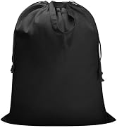 Canvas Laundry Bag 33"Wx 35"H, Thick Canvas Laundry Bag with Handles & Drawstring, Extra Large He...