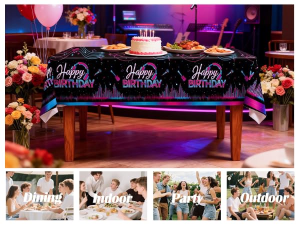 karaoke party decorations