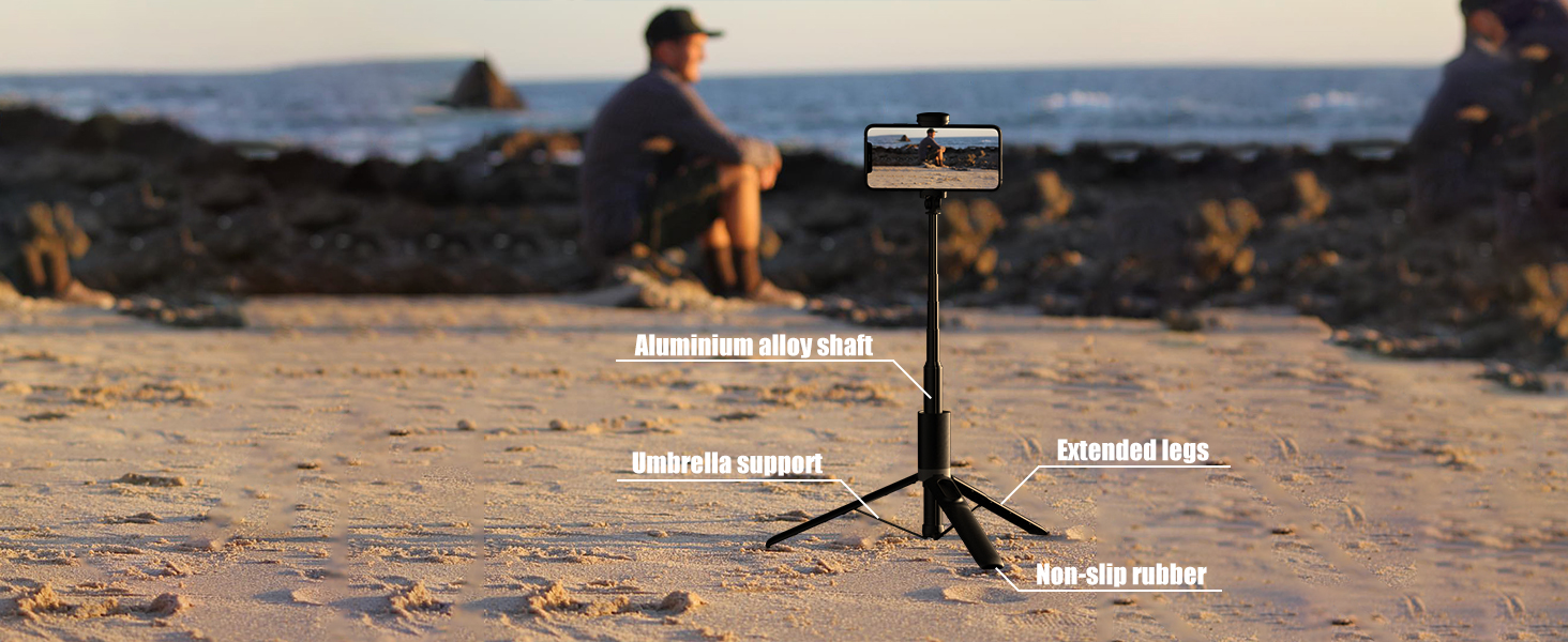Sequence of outdoor desert or beach scenes at sunset/sunrise, showing silhouette of person with camera equipment or tripod.