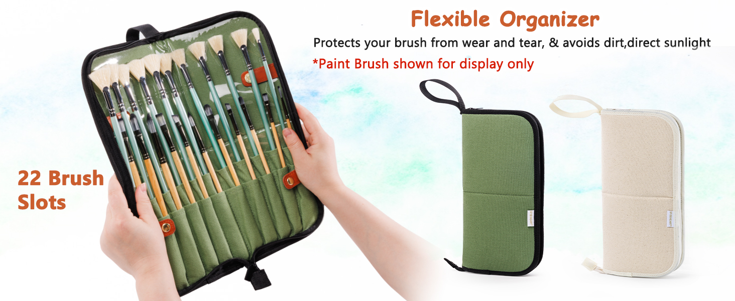 Paint Brush Holder & Organizer