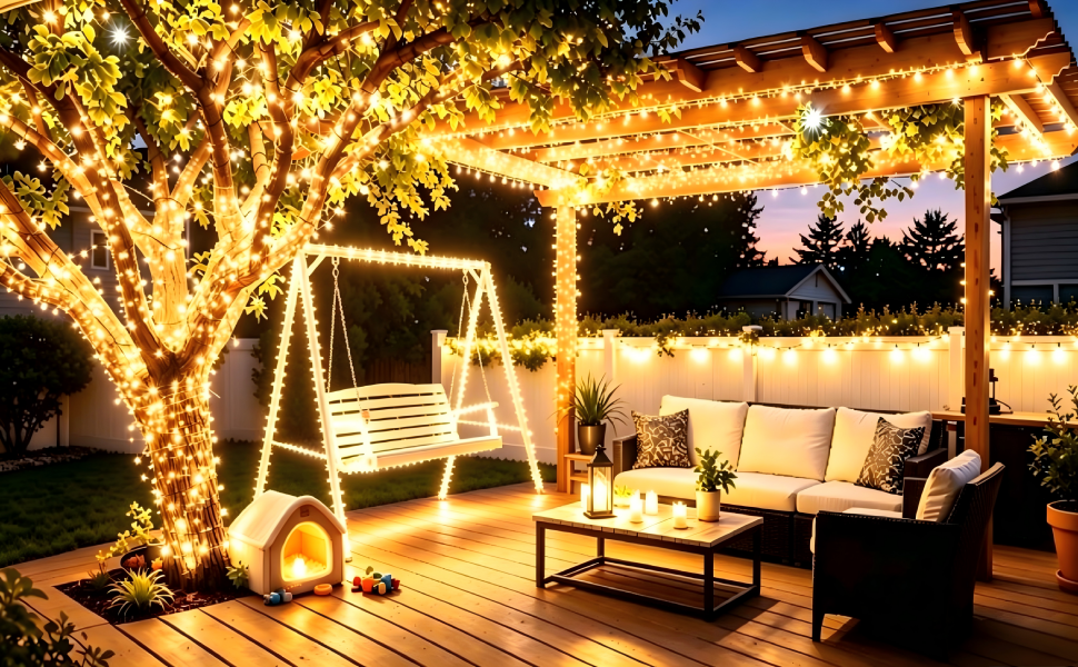 solar string lights