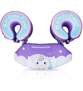 Mambobaby Toddler Swim Vest for 3-8 Years, 33-66 lbs, Arm Floaties for Kids, 3-in-1 Swim Training...