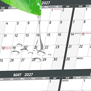dry erase calendar for wall