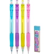 Enday Mechanical Pencils.7 mm #2 HB Lead Pencil with Dark Lead and Durable Eraser Refills, Drawin...