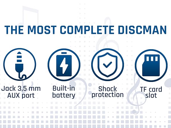Discman + Headset
