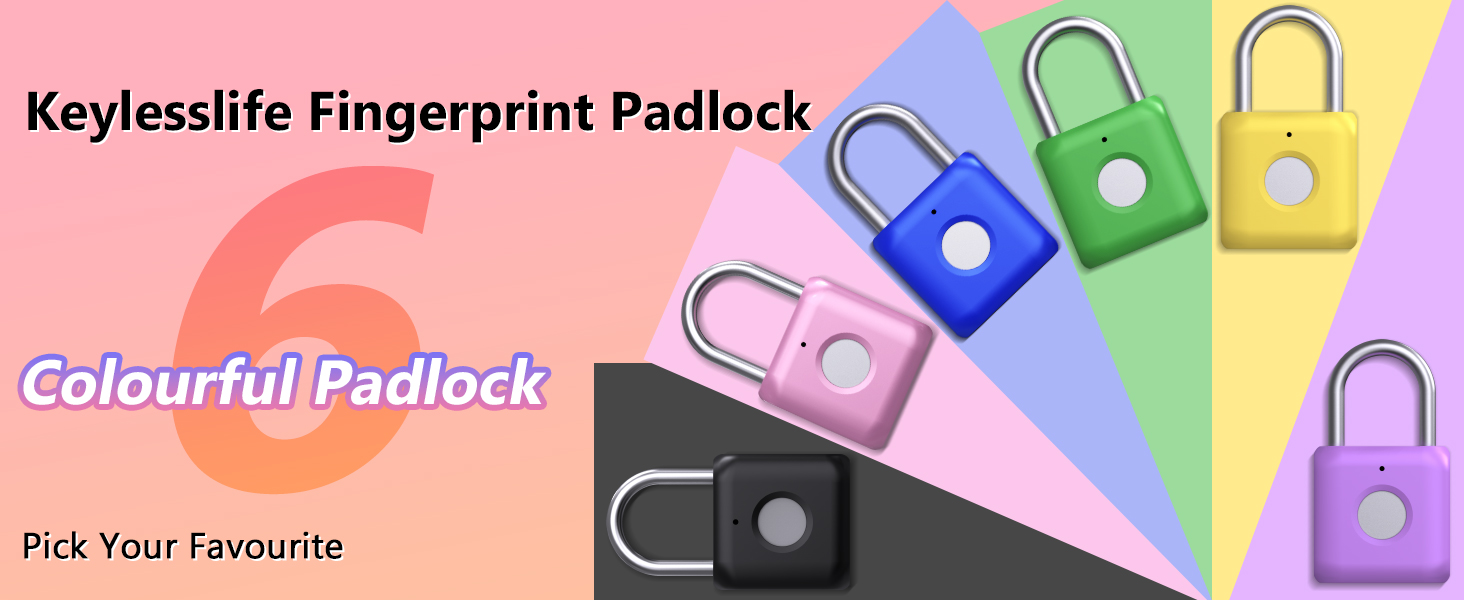 Fingerprint Padlock Smart Padlock