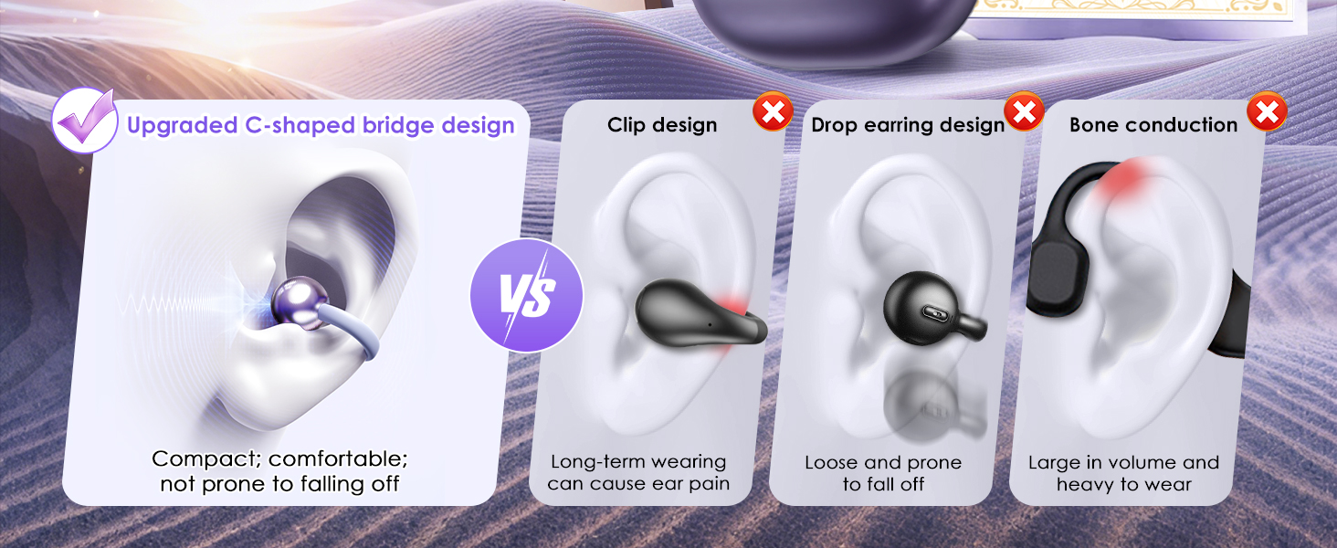 clip on earbuds