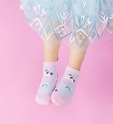 AMENLAN Kids Girls Unicorn Ankle Socks Cute Novelty No Show Cartoon Cotton Socks 6 Pairs