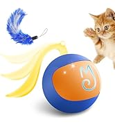 Migipaws 2-in-1 Interactive Cat Toy Ball – Paw Friendly Kicking Chasing Ball