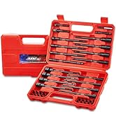 AKM TOOL 40PCS Magnetic Nut Driver Set, 6 Inch Long Nut Driver Set, Nut Drivers for Impact Drill,...