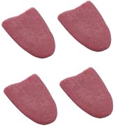 WNHNO 4Pcs Realistic Fake Tongue Gross Jokes Prank Magic Tricks Fashion Processing Halloween Magi...