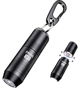 Acoszero EDC Mini Flashlights High Lumens LED Pocket Keychain Magnetic Activation Flashlight Type...