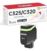 Compatible with Xerox C320 C325 Toner Cartridges High Yield (with chip) | Black 1 pack, Compatibl...