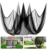 ANPHSIN 2 Pcs 13x10ft Nearly Invisible Mosquito Net for Patio - Mesh Netting Screen for Outdoor G...