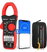 BTMETER AC/DC 1000A Clamp Multimeter, 4000 Counts Digital Clamp-on Meter with Data Logging Measur...