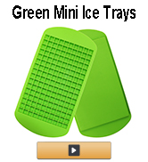Green Mini Ice cube Trays