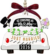 Wedding Gifts for Couples 2026, Gifts for Newlyweds, Bridal Shower Gift, Mr and Mrs Gift, Just Ma...