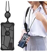 Lanyard Phone Bubble Tie 2, Universal Phone Lanyard Bumper Protective Case for iPhone 14 1...
