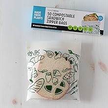 ZIPTOP SANDWICH FOOD STORAGE BAGS