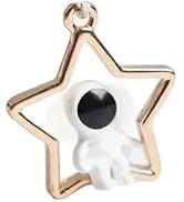 Galepromot Dust Plug Charm Cute Astronaut Earphone Jack Stopper Cap Pendant Anti Dust Plug Kawaii...