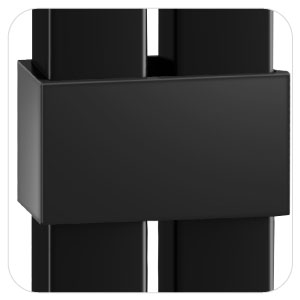 Includes frame connectors