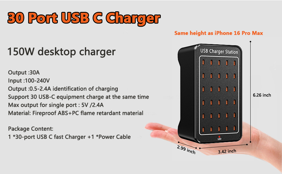 usb charging station for multiple devices