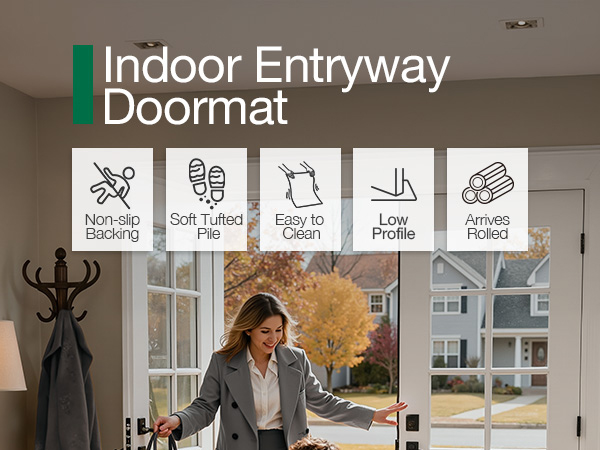 LUMI Indoor door mat, keep your home cleaner and happier