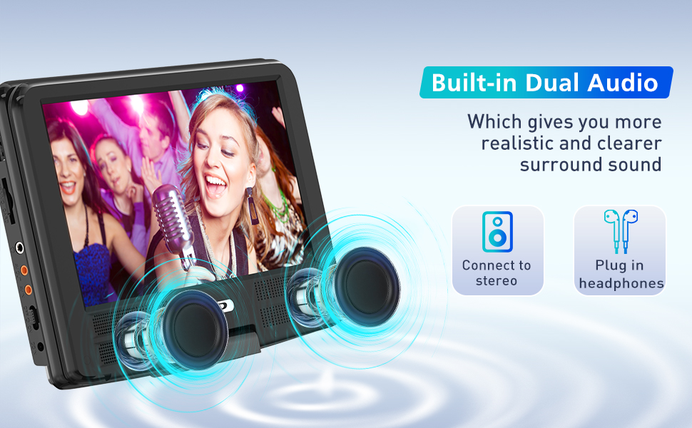 portable dvd playe with kids