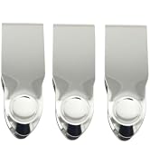 3Pcs Silver Stainless Steel Strawberry Huller Fruit Stem Remover Home Kitchen Tools for Cherry To...